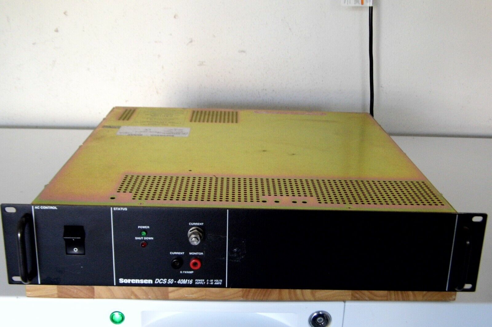 Elgar Sorensen DCS 50-40M16 DC Power Supply 50 VDC 40A Elgar Sorensen DCS 50-40M16 DC Power Supply 50 VDC 40A